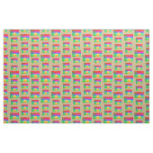 Tissu Plage Retro Hawaii Sunset (Fat Quarter)