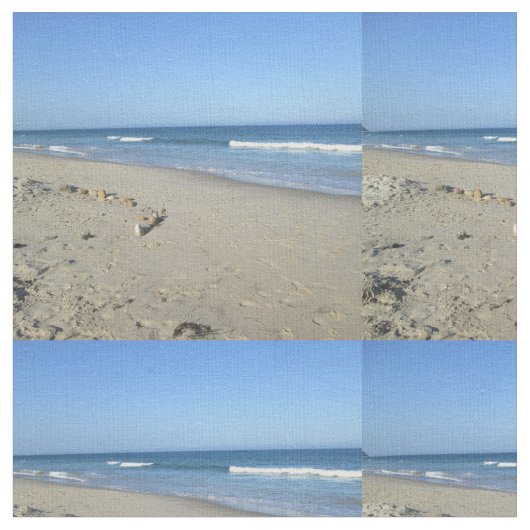 Tissu Plage sablonneuse (Fermer)