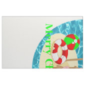 Tissu plage santa claus (Fat Quarter)