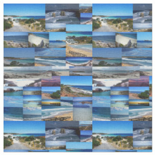 Tissu Plages en Australie Photomontage,