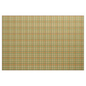 Tissu Plaid automne vert et orange (Yard)