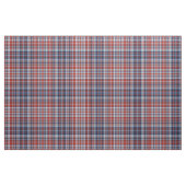 Tissu Plaid blanc et bleu rouge (Yard)