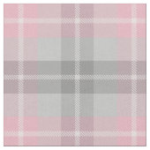 Tissu plaid blanc gris rose classique (Fermer)