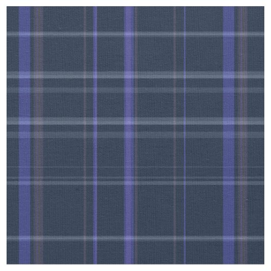 Tissu Plaid Bleu Avec Des Tissus Violets Et Brown (Fermer)