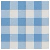 Tissu Plaid bleu-clair et blanc classique de guingan (Détail)