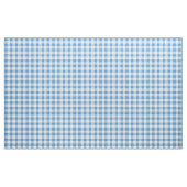 Tissu Plaid bleu-clair et blanc classique de guingan (Yard)