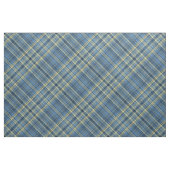 Tissu Plaid bleu et jaune (Fat Quarter)
