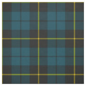 Tissu Plaid bleu et noir turquoise (Échantillon)