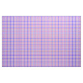 Tissu Plaid bleu et rose violet (Yard)