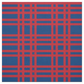 Tissu plaid bleu et rouge (Échantillon)