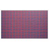 Tissu plaid bleu et rouge (Yard)