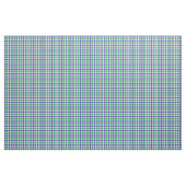 Tissu Plaid bleu et vert (Yard)