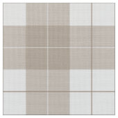 Tissu Plaid Brun Ocre Essentiel (Fermer)