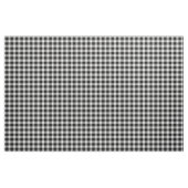 Tissu Plaid Buffalo blanc et noir (Yard)
