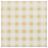 Tissu Plaid Buffle Jaune et Blanc (Échantillon)