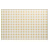 Tissu Plaid Buffle Jaune et Blanc (Fat Quarter)