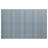 Tissu Plaid Checkered bleu et blanc vintage (Yard)