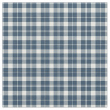 Plaid Checkered bleu et blanc vintage