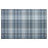 Tissu Plaid Checkered bleu et blanc vintage (Fat Quarter)