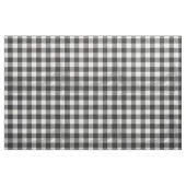 Tissu Plaid Checkered noir et blanc (Fat Quarter)