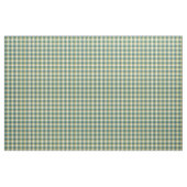 Tissu Plaid Checkered vert, bleu et jaune (Yard)