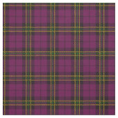 Tissu Plaid clair - jaune, vert rayé noir (Échantillon)