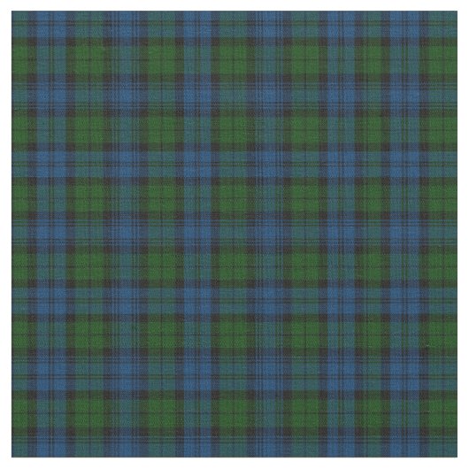 Tissu Plaid Clan Campbell Militaire Tartan Vert Noir (Fermer)