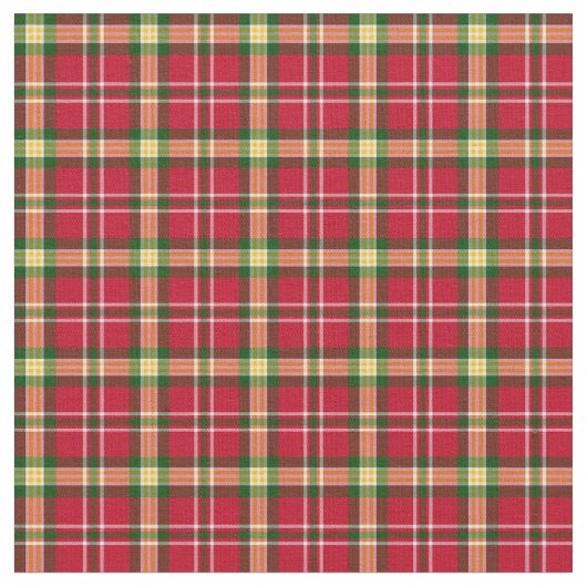 Tissu Plaid coloré de Noël (Fermer)