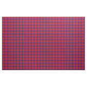 Tissu plaid dans un Motif marron rouge violet (Yard)