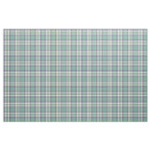 Tissu Plaid d'Aqua, pourpre et jaune (Yard)