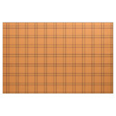 Tissu Plaid d'automne de chute dans l'orange avec le (Fat Quarter)