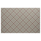 Tissu Plaid de brun bleu (Yard)