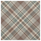 Tissu Plaid de brun bleu (Échantillon)