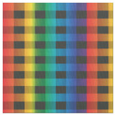 Tissu Plaid de Buffalo Arc-en-ciel (fermé)