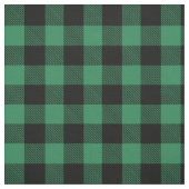Tissu Plaid de buffle noir rustique (Échantillon)