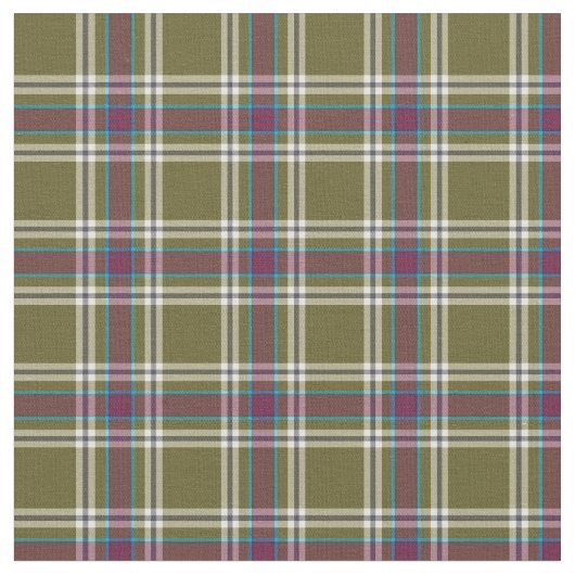 Tissu Plaid de mode de vert et de pourpre de mousse (Fermer)