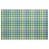 Tissu Plaid de mode vert et violet (Fat Quarter)