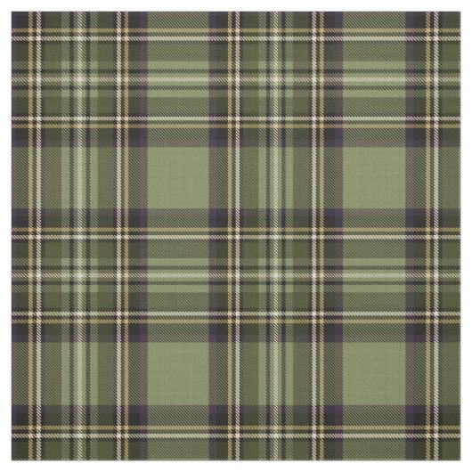 Tissu Plaid de sépia vert/bleu/jaune/blanc/noir de (Échantillon)