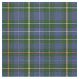 Tissu Plaid de tartan   bleu de la Nouvelle-Écosse de