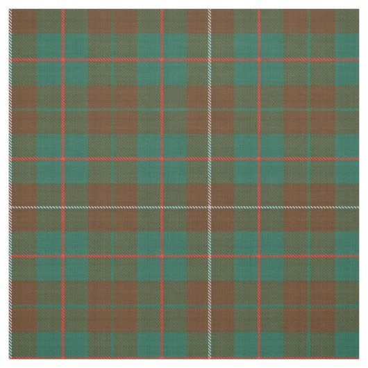 Tissu Plaid de tartan écossais de chasse de MacKinnon de (Échantillon)