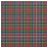 Tissu Plaid de tartan écossais vert-bleu rouge de Kidd (Échantillon)