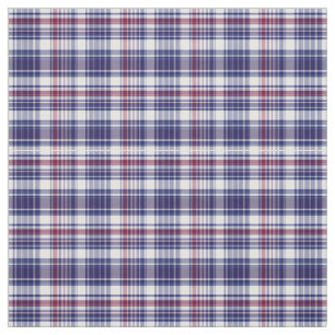 Tissu Plaid de très bon goût blanc Sz2#1 de Madras de