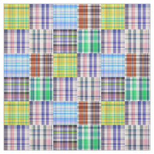 Tissu Plaid de très bon goût Sz6 de style du regard #1