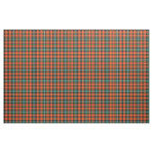 Tissu Plaid d'Halloween orange foncé, vert et noir (Fat Quarter)