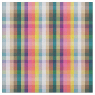 Tissu Plaid écossais Abstrait