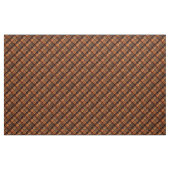 Tissu Plaid écossais écossais écossais écossais marron o (Yard)