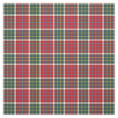 Tissu Plaid écossais vintage vert, rouge et bleu (Échantillon)