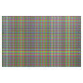 Tissu Plaid Girly Checkered au néon (Yard)