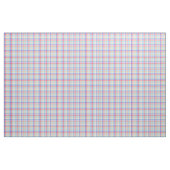 Tissu Plaid Girly de pourpre, rose et bleu (Yard)