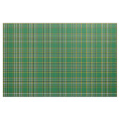 Tissu Plaid irlandais vert, avec rayure blanche/noire (Fat Quarter)